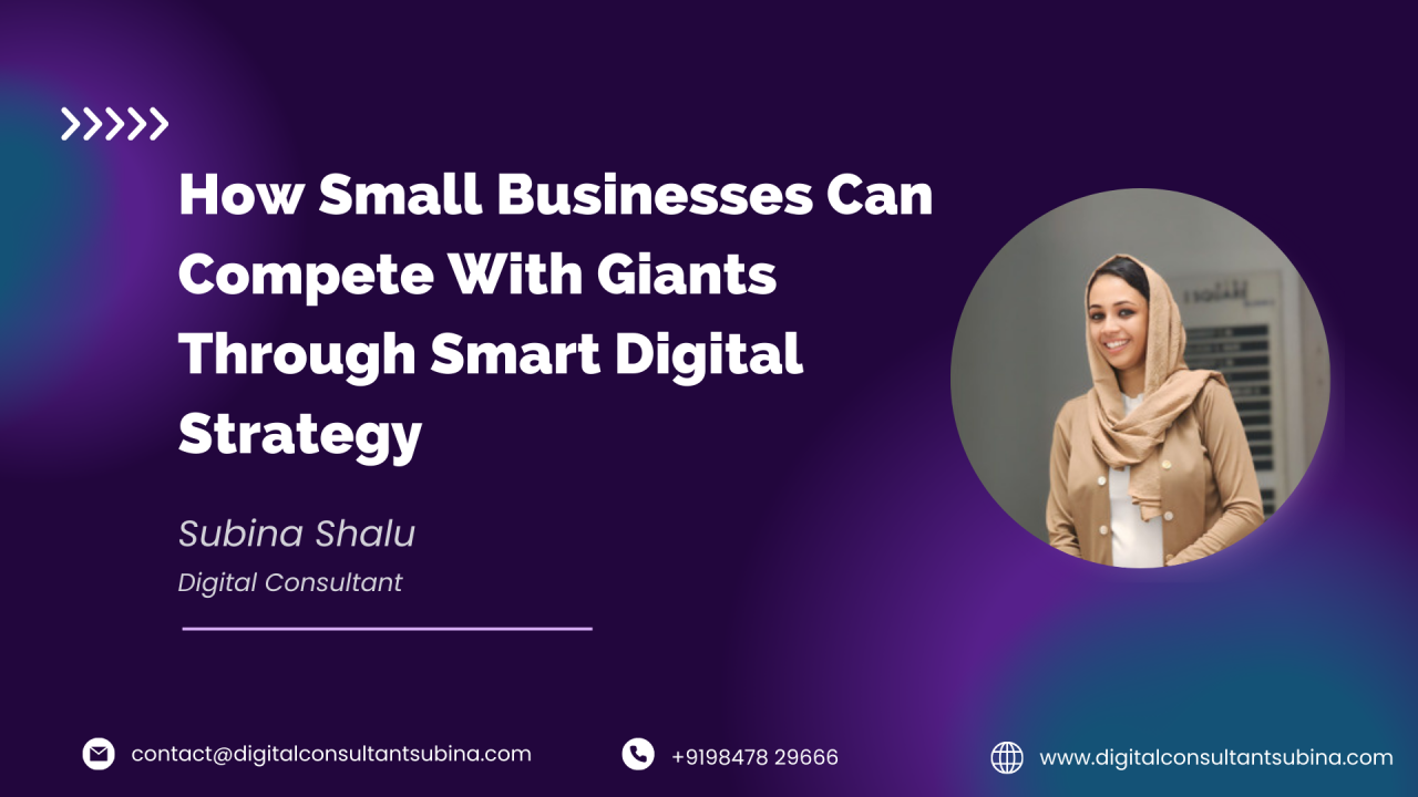 How Small Accounts Can Compete with Giants